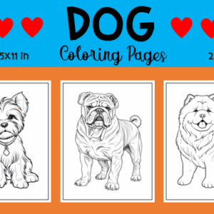 Puppy and Dog Coloring Book Adventure