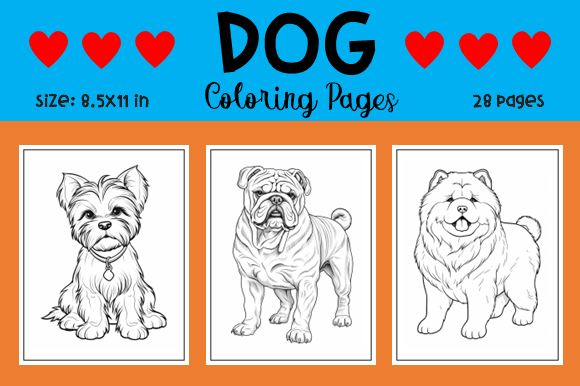 Puppy and Dog Coloring Book Adventure