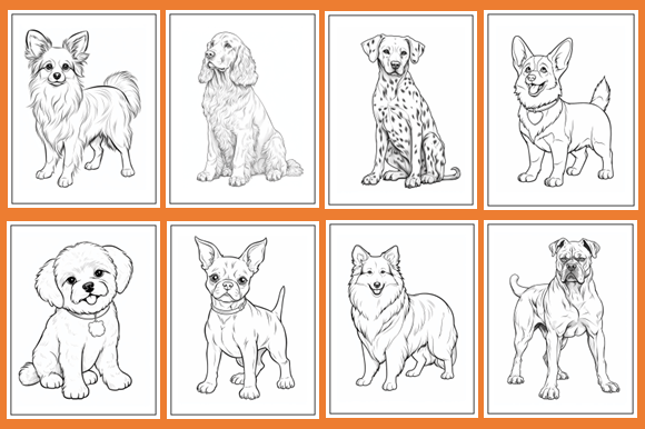 Puppy and Dog Coloring Book Adventure - Image 2