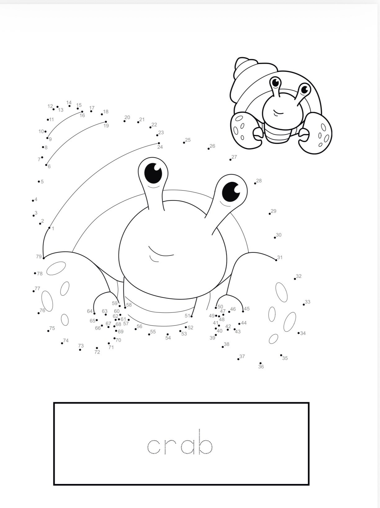Printable Animals Dot to Dot Activity Book for Kids Ages 3-5 | Connect the Dots Worksheets | Preschool Kindergarten PDF Download - Image 2