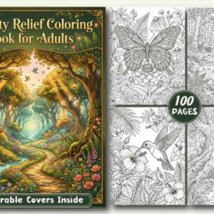 Anxiety Relief Coloring Pages for Adults