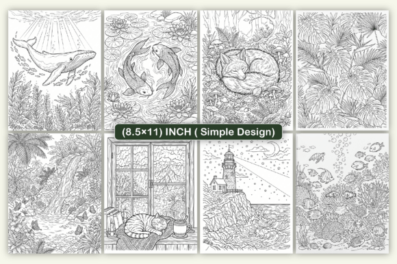 Anxiety Relief Coloring Pages for Adults - Image 2