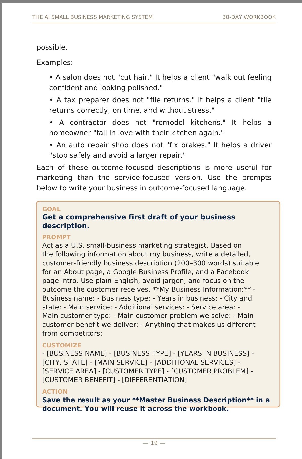 The AI Small Business Marketing System - Image 3